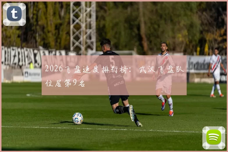 2026飞盘速度排行榜：武汉飞盘队位居第9名